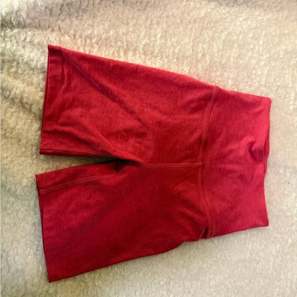 ALO Yoga Pink Bike Shorts